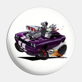 Challenger HELLCAT Plum Crazy Purple Pin