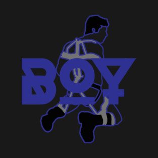 Boy Blue w Graphic T-Shirt