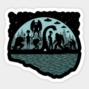 Cryptid Sticker