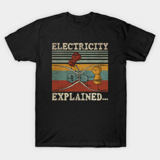 VINTAGE ELECTRICITY EXPLAINED T-Shirt