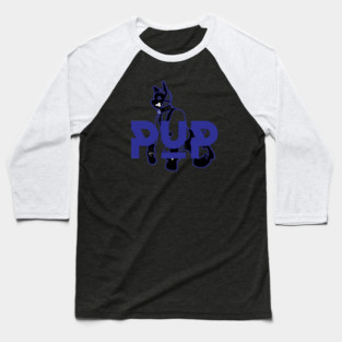 Pup Blue w Graphic Baseball T-Shirt