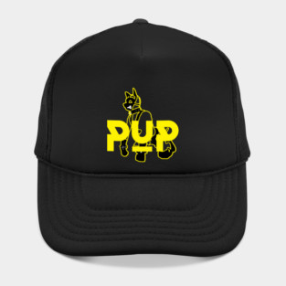 Pup Yellow w Graphic Hat