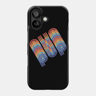 Pup 80s Retro Angled Phone Case