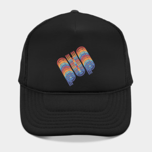 Pup 80s Retro Angled Hat