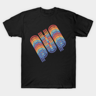 Pup 80s Retro Angled T-Shirt