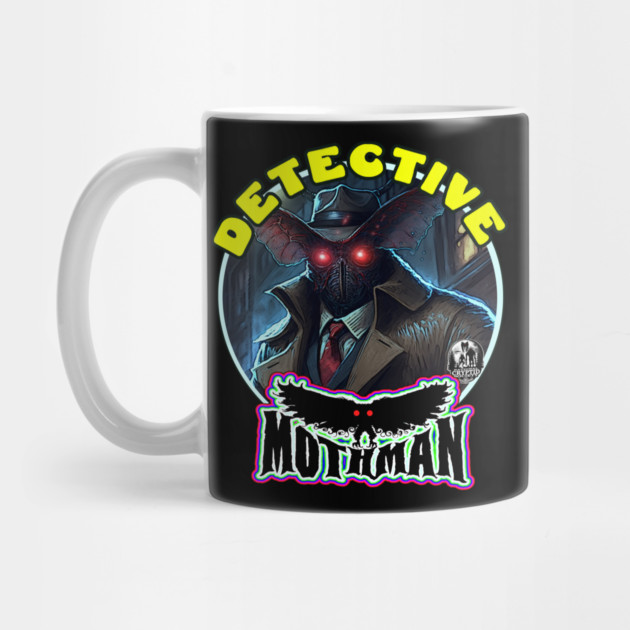 Detective Mothman Flying Humanoid Moth Crime Fighter Monster 1 by National Cryptid Society