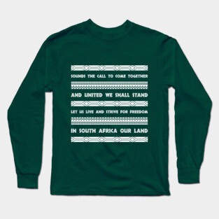 South Africa national anthem Long Sleeve T-Shirt