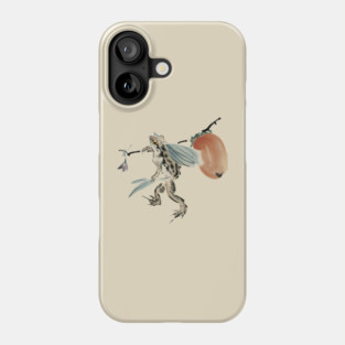 Funny Japanese Frog - Vintage Japanese Art Phone Case