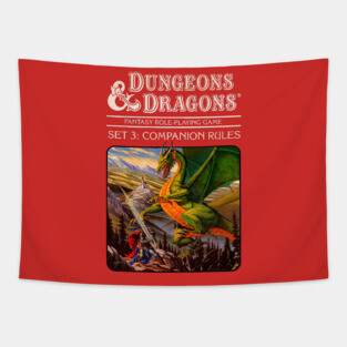 DUNGEONS DRAGONS Tapestry