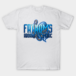 Fathoms Bar and Lounge aboard the Magic Cruise Ship T-Shirt
