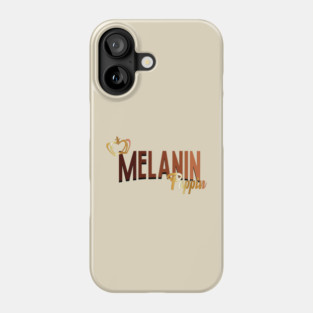 Melanin Poppin Phone Case