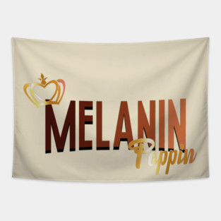 Melanin Poppin Tapestry
