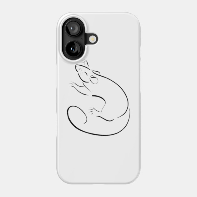 Rat Phone Case by DeguArts