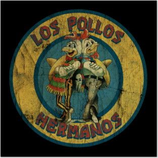 VINTAGE LOS POLLOS HERMANOS Posters and Art