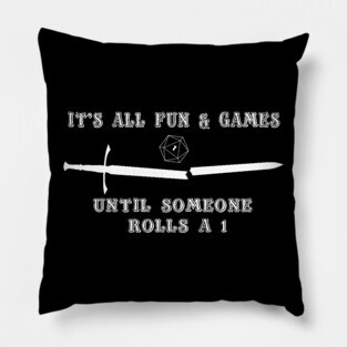 All Fun and Games Pillow