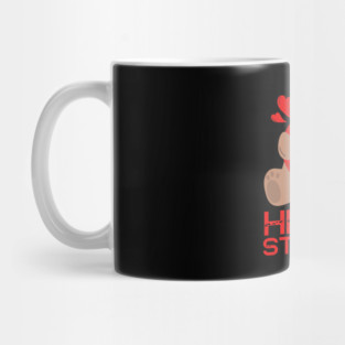 Hearts Stealing Stealer Adorable Bear Valentine's Day Mug