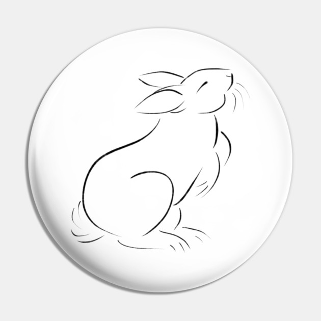 Rabbit Pin by DeguArts