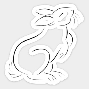 Rabbit Sticker