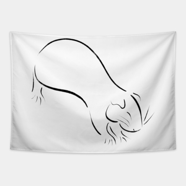 Guinea Pig Tapestry by DeguArts