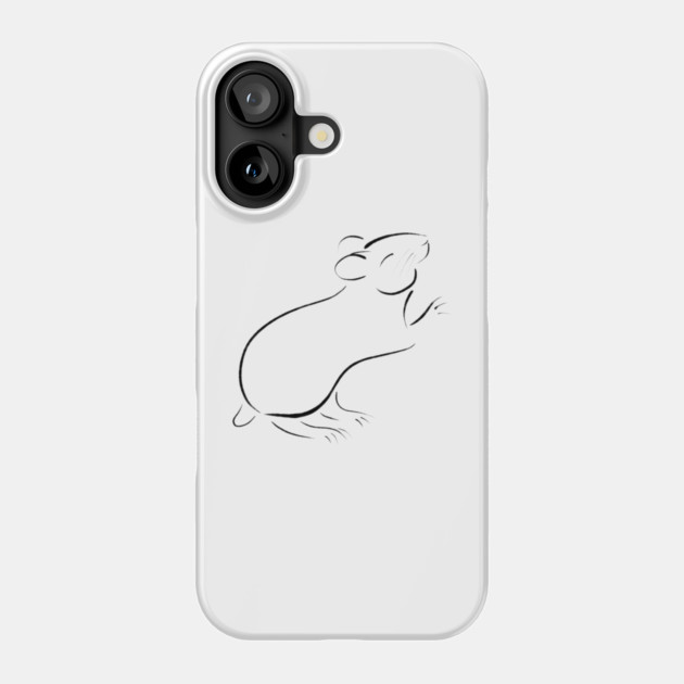 Hamster Phone Case by DeguArts