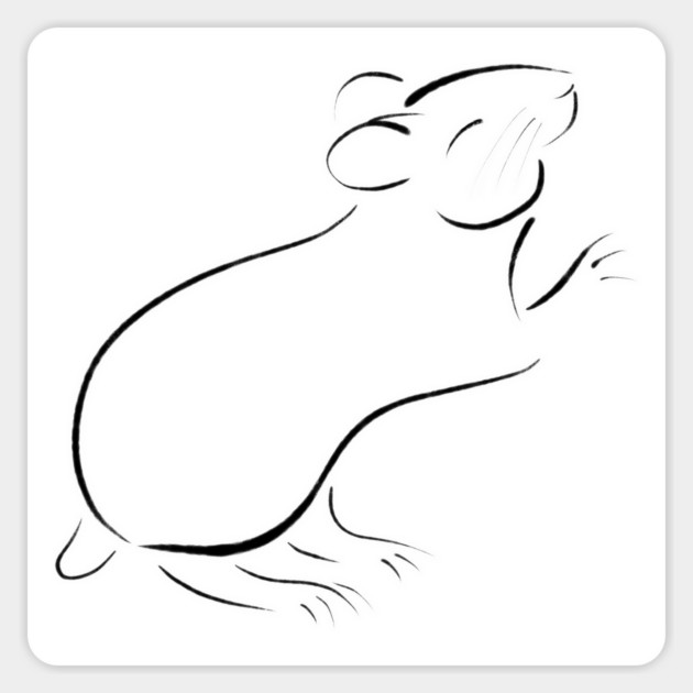 Hamster Magnet by DeguArts