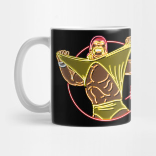 Hulk Hogan neon color Mug