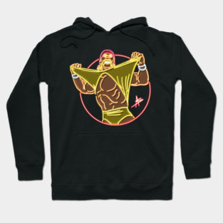Hulk Hogan neon color Hoodie