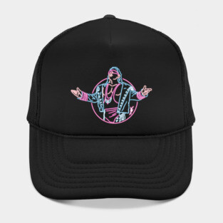 Bret Hart neon Hat