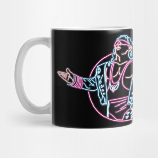 Bret Hart neon Mug