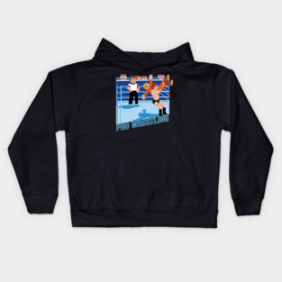 Pro wrestling video game Kids Hoodie