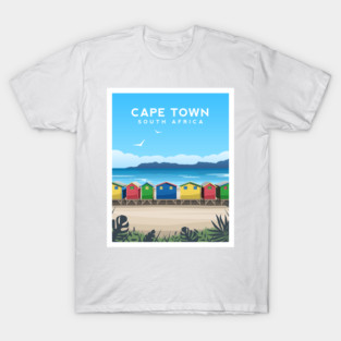 Cape Town Muizenberg Beach, South Africa T-Shirt