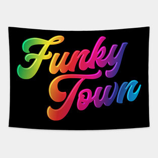 Funky Town Tapestry