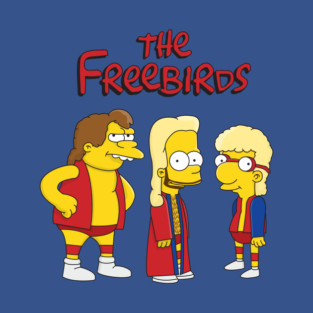 The Fabulous Freebirds - Simpsons T-Shirt