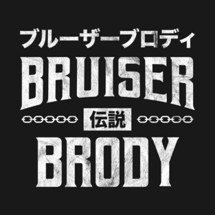 Bruiser Brody Typography T-Shirt