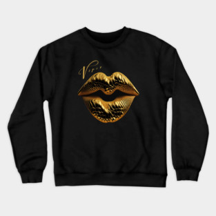 Kid Relic Gold Viper Kiss Crewneck Sweatshirt