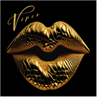 Kid Relic Gold Viper Kiss Posters and Art