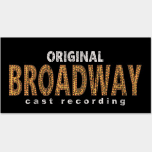 Original Broadway Cast Recording Posters and Art
