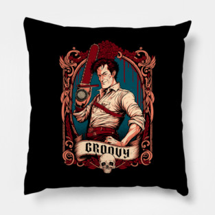 Grooviest Man on Earth Pillow