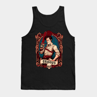 Grooviest Man on Earth Tank Top
