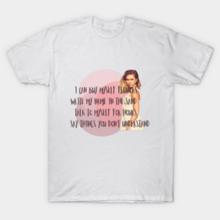 Flowers Miley Cyrus T-Shirt