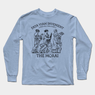 The Morai greek mythology bookish Long Sleeve T-Shirt