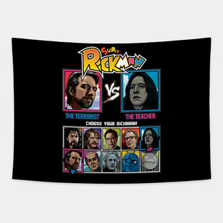 Alan Rickman Fighter Tapestry