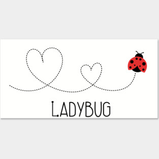 Ladybug Posters and Art