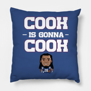 James Cook Is Gonna Cook Pillow