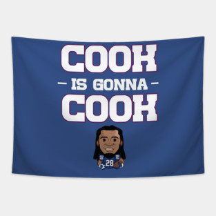 James Cook Is Gonna Cook Tapestry