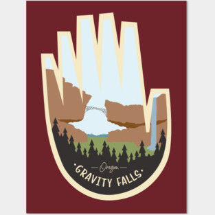 Gravity Falls Oregon Posters and Art