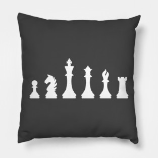 Chess pieces Pillow