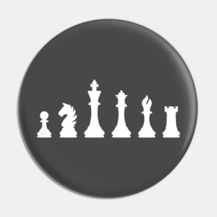 Chess pieces Pin