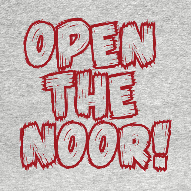 Open The Noor! Tiktok Meme Kids T-Shirt TeePublic