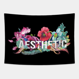 Floral Aesthetic Tapestry